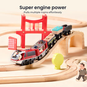 Tiny Land operates with simple forward, stop, and reverse controls for intuitive use