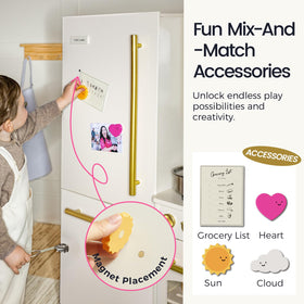 Tiny Land wooden design emphasizes safety with rounded edges and non-toxic paint.