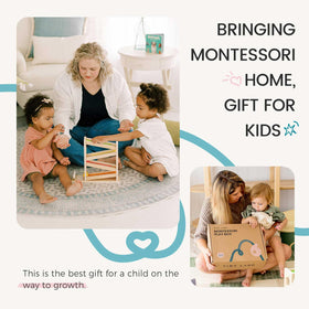 Tiny Land Montessori toy set play moments encourage independent discovery and calm sessions