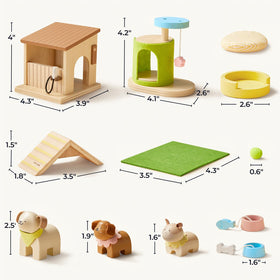 Tiny Land open-ended learning supports problem solving and fine motor skills.
