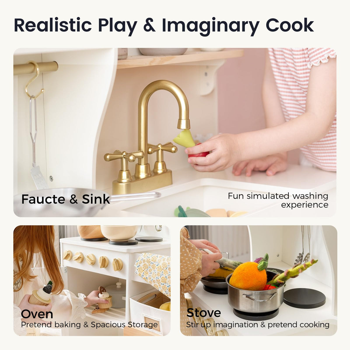 Tiny Land stove knobs add realistic control for imaginative cooking