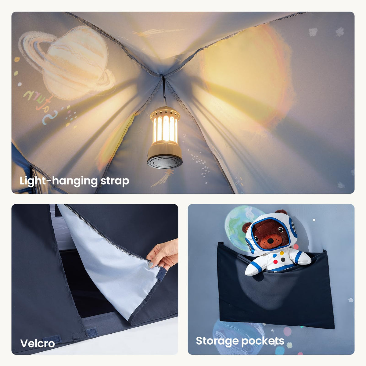 Tiny Land Space Galaxy Bed Tent makes a thoughtful gift for space-loving kids