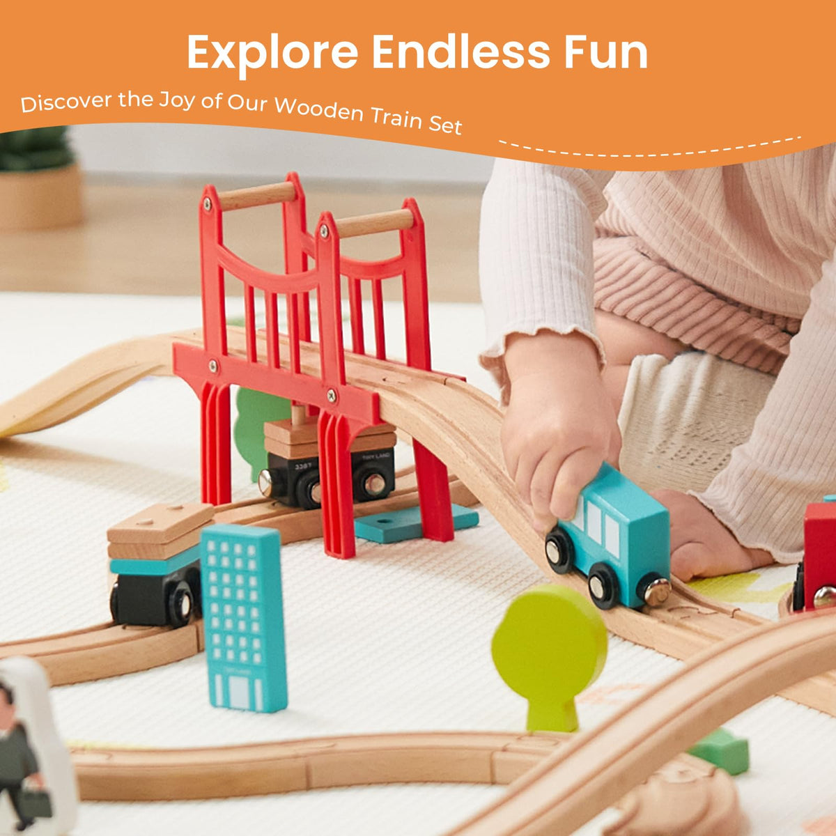 Tiny Land track connectors show compatibility with major brands for seamless expansion.