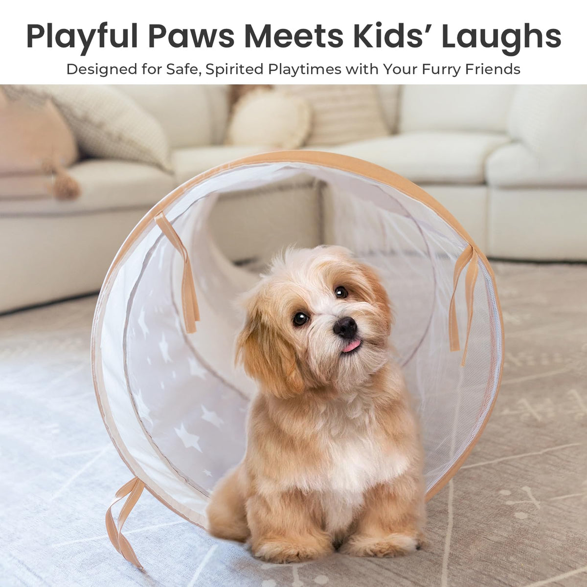 Tiny Land tunnel toy safety-certified design for worry-free exploration