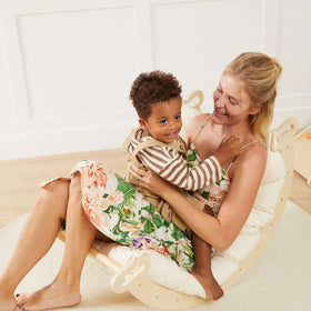 Tiny Land wooden Montessori playset supports independent exploration and imaginative play.