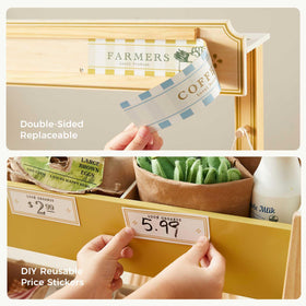 Tiny Land pretend groceries and fruit for colorful shopping.