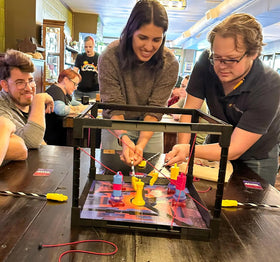 Tiny Laser Heist suitable for ages 12 plus on family game nights.