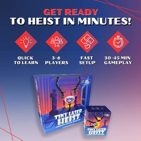 Tiny Laser Heist security lasers creating tense, engaging puzzle moments.