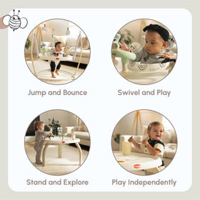 Tiny Love light-up drum adds interactive sound to keep baby engaged during playtime.