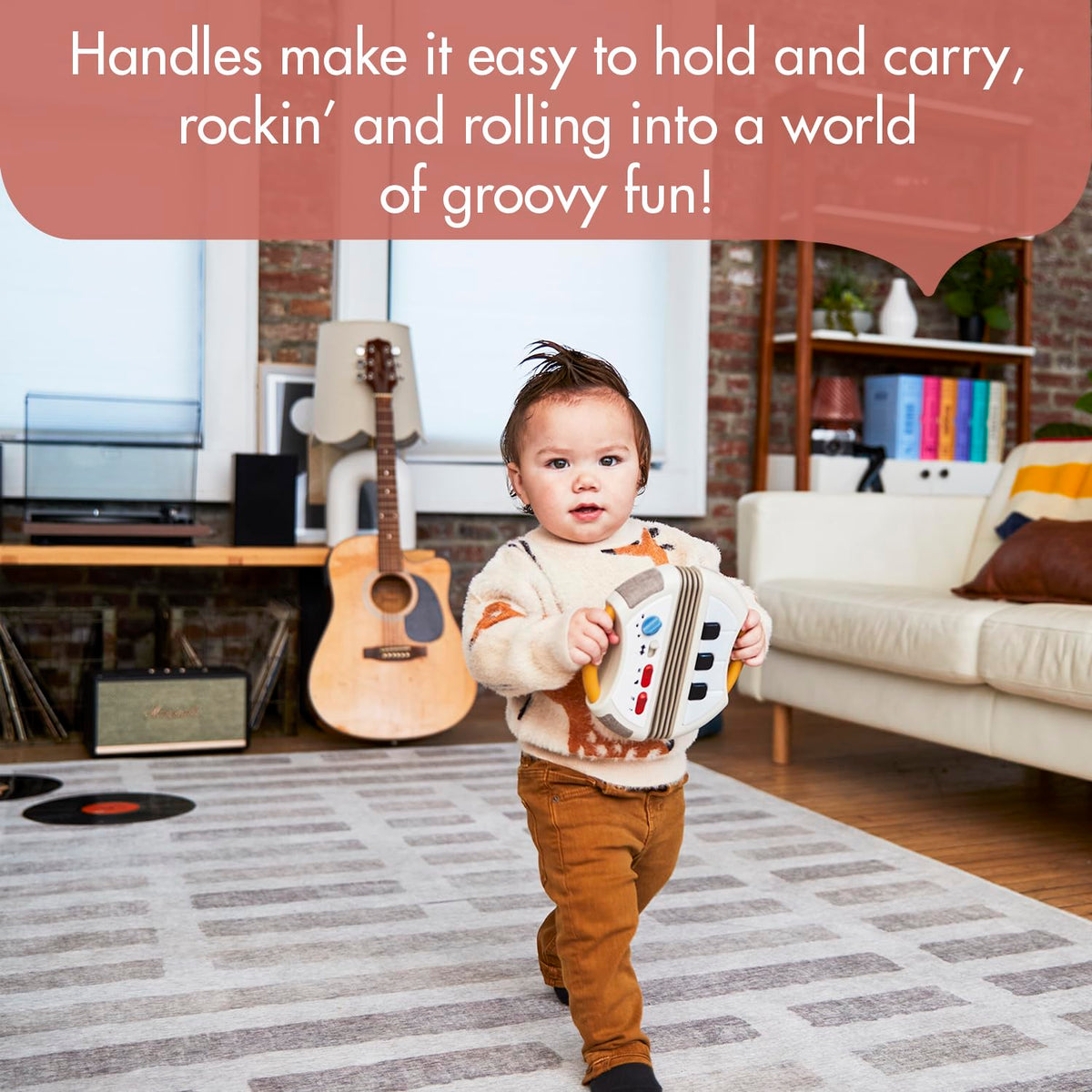 Tiny Love Tiny Rockers Accordion two handles for little hands