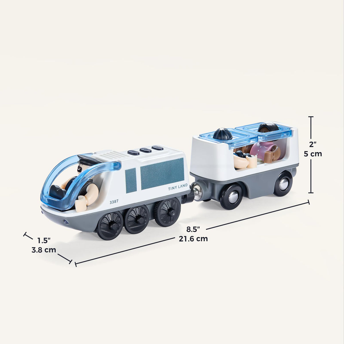 Tiny Land safety-tested design offers peace of mind for parents and kids.