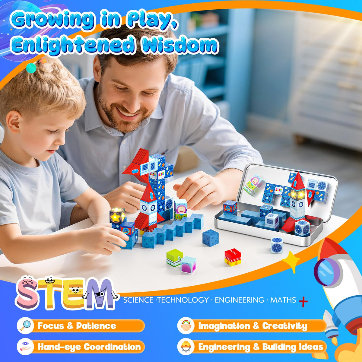 TinyTrek gift idea for ages 3-8 that supports independent or cooperative play