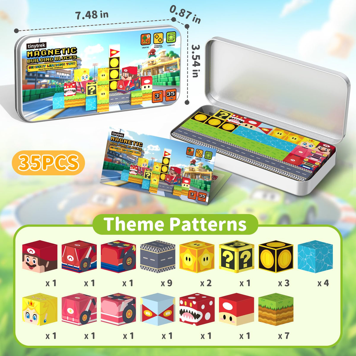 Tinytrek gift-ready set appealing to parents seeking screen-free fun.