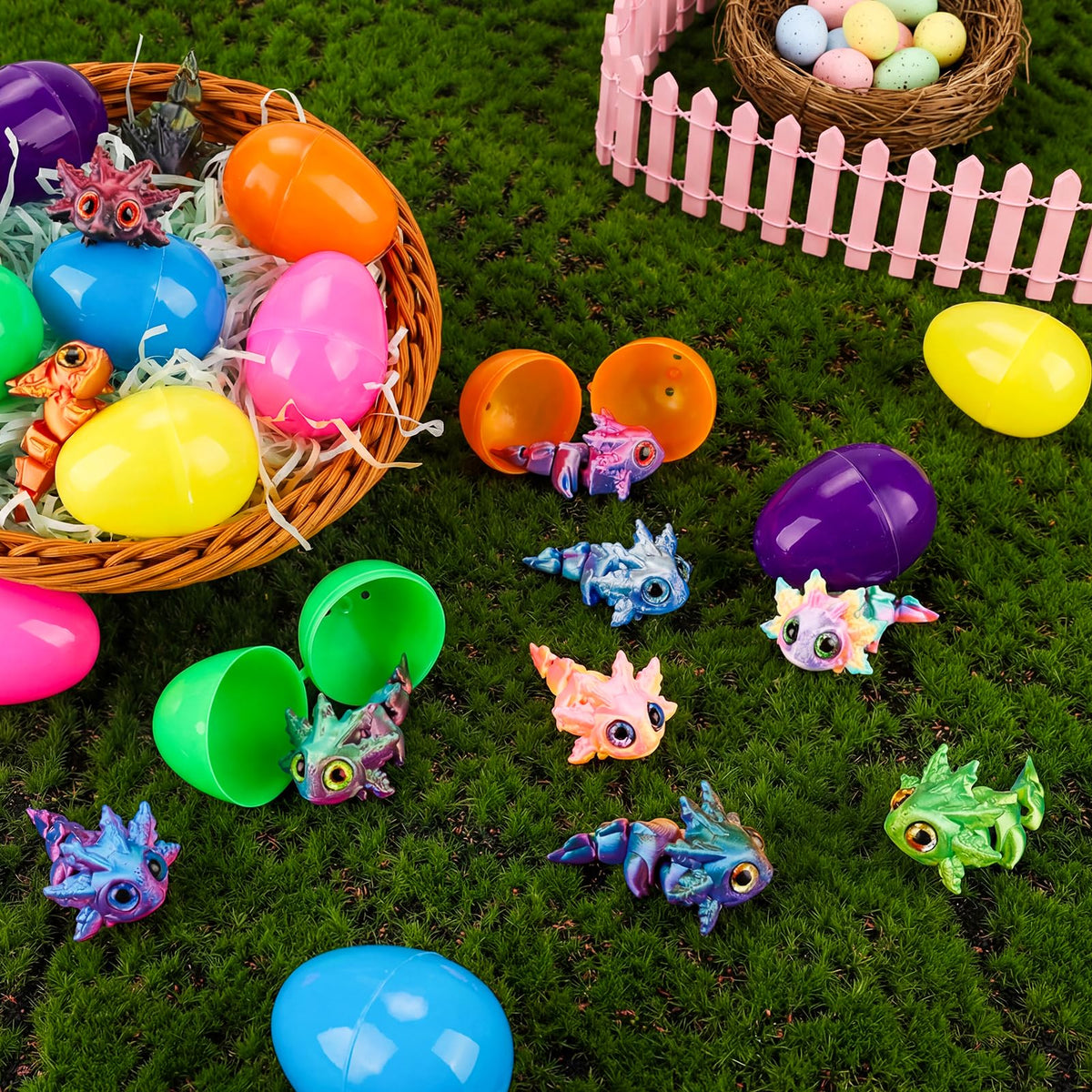Tiocky eggs for classroom hunts with appealing surprises