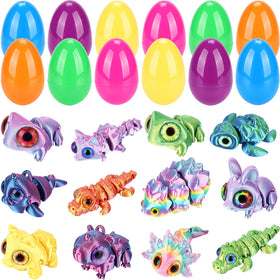 Tiocky Easter eggs with 3D sea animal toys for playful surprises.