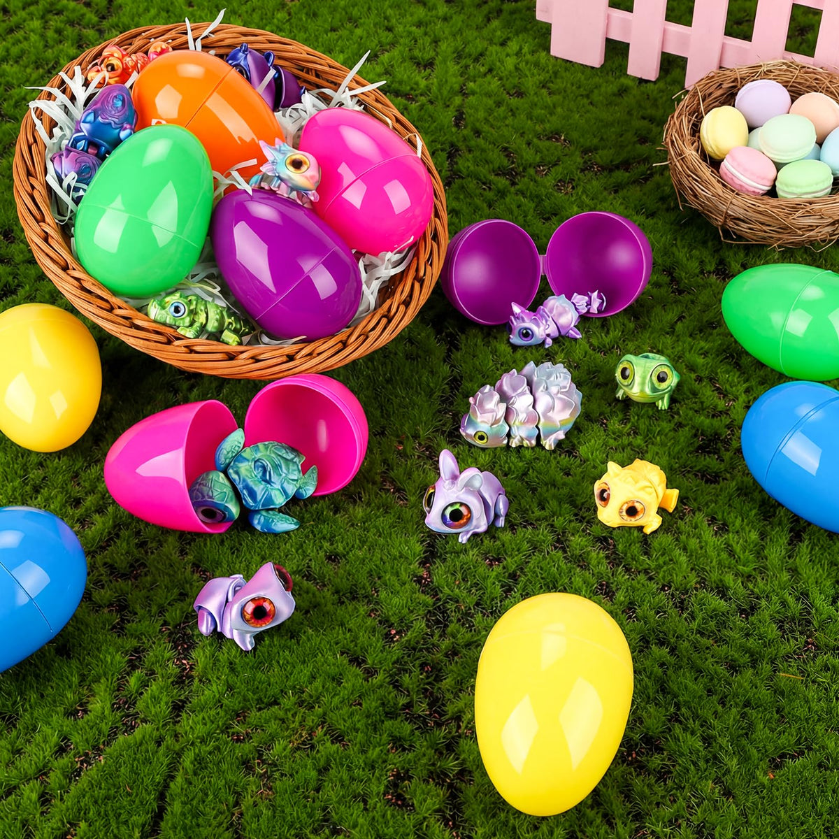 Tiocky egg toys provide compact, tactile fidget play on the go.