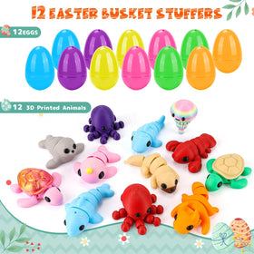 Tiocky Easter eggs showcase colorful shells and fillable surprises for kids.