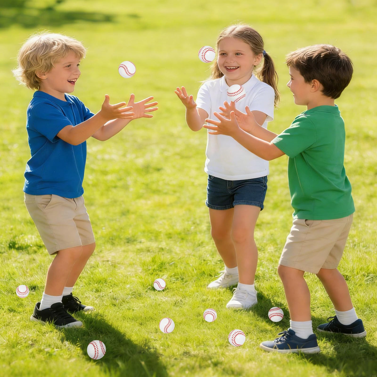 Tiokuko baseball stress ball squeeze toy supports hand strengthening and focus.