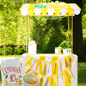 Tioncy Complete Lemonade Stand Setup enables quick, stylish event staging.