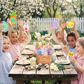Tioncy Easter party favors display ready for gifting.