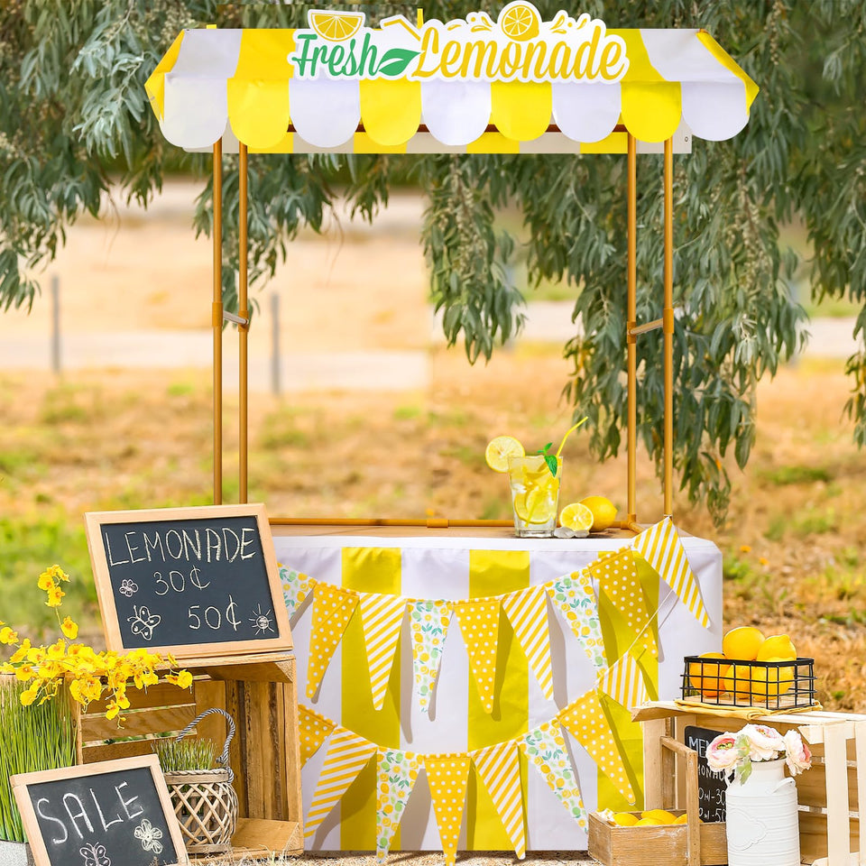 Tioncy Fresh Lemonade Stand Shelf for vibrant outdoor displays.