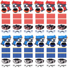 TiopLior blaster guns 12-pack for action-packed kid battles