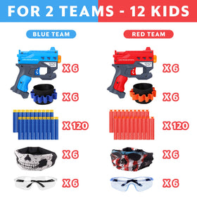 TiopLior foam bullets 240 count for safe, long-lasting play