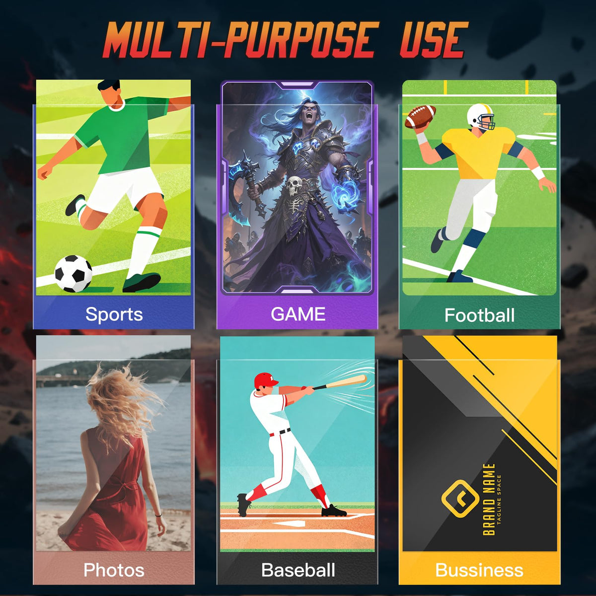 TiopLior stacking and storage image illustrating space-saving deck organization
