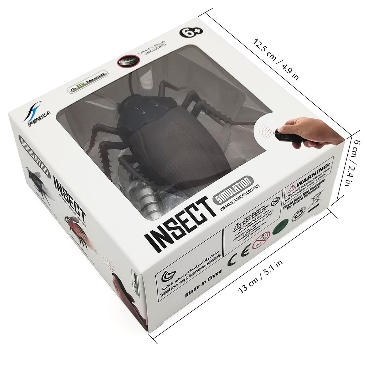 Tipmant cockroach gift-ready packaging ideal for birthdays and holidays.