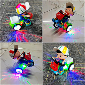 Tipmant two-modes switch for light show and music-driven stunt performance.