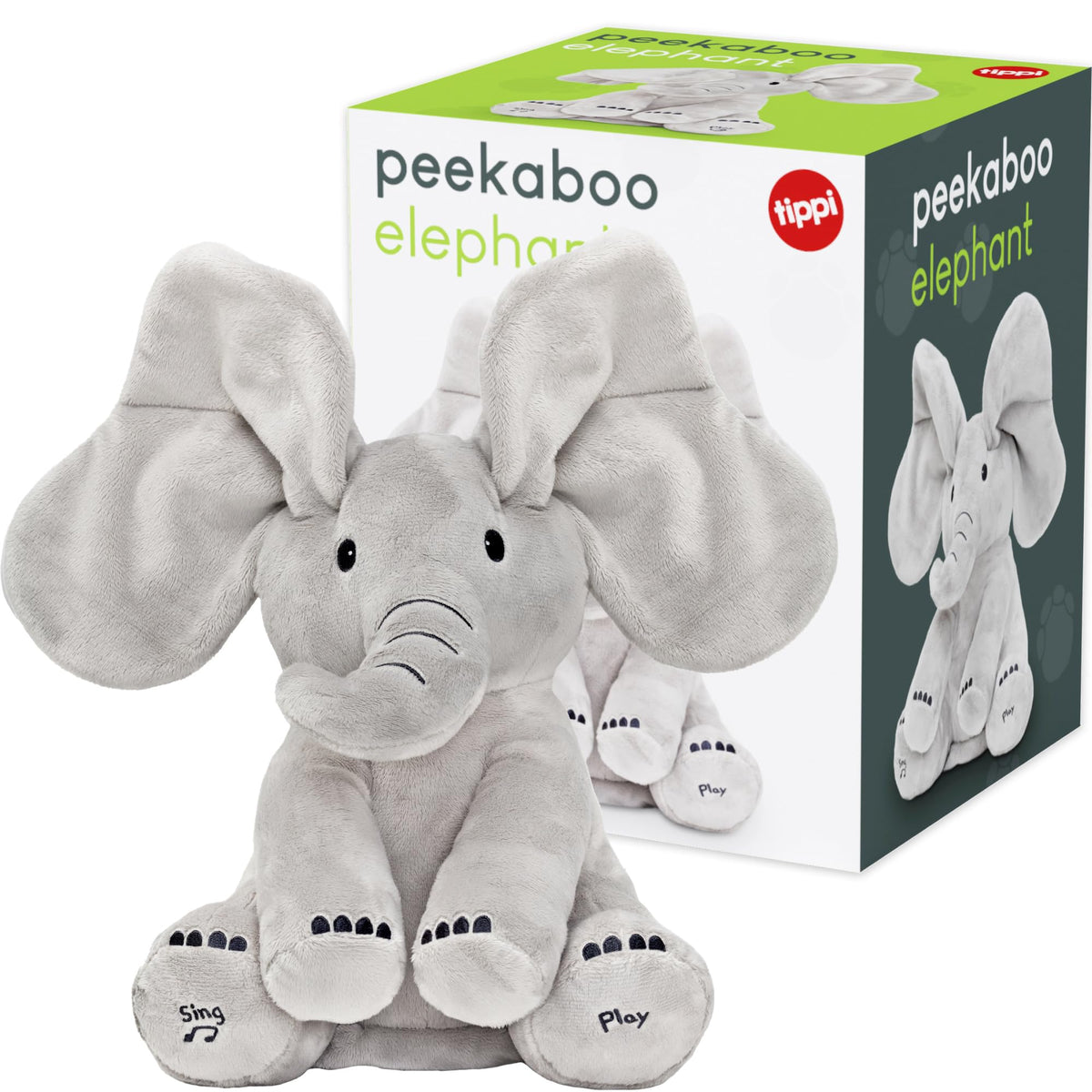 Tippi Peek-a-Boo arrives in a gift-ready recyclable box