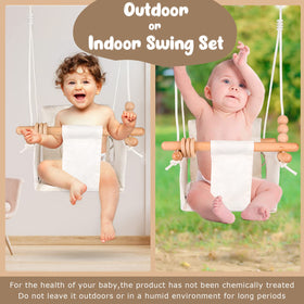 Tislly giftable baby swing ready for holidays or birthdays