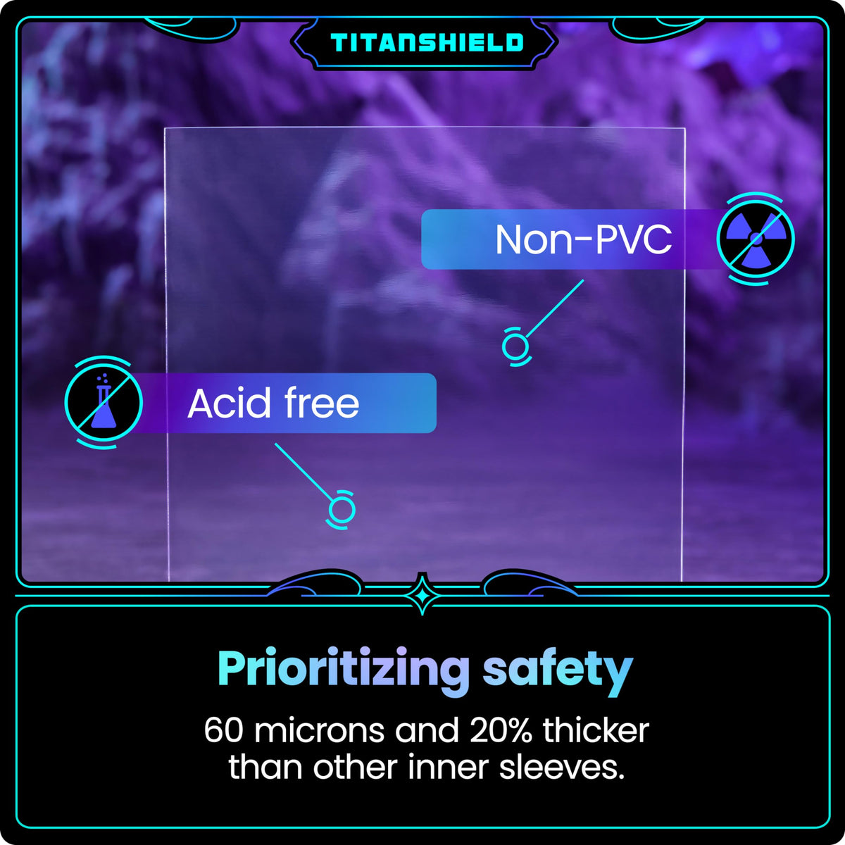 TitanShield compatible with standard-size sleeves for seamless layering.