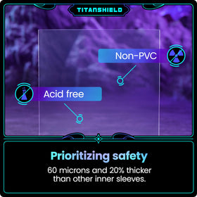 TitanShield compatible with standard-size sleeves for seamless layering.
