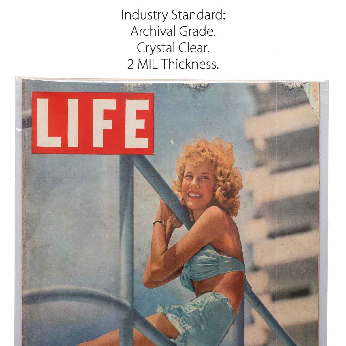 TitanShield oversized bags provide a secure, easy-to-find home for LIFE magazines