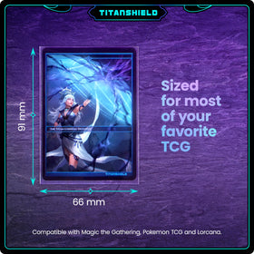 TitanShield Premium Sleeves archival-grade material demonstrating long-term card preservation