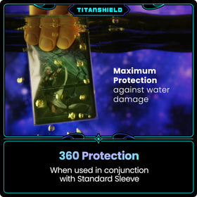 TitanShield works with 9-pocket pages for organized storage.