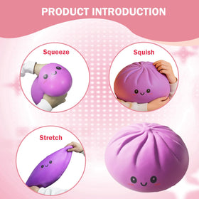 Titata dumpling squishy face detail with cheerful expression boosts mood at a glance.