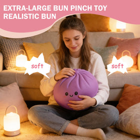 Titata 25cm squishy side view highlights palm-filling grip for focus breaks.