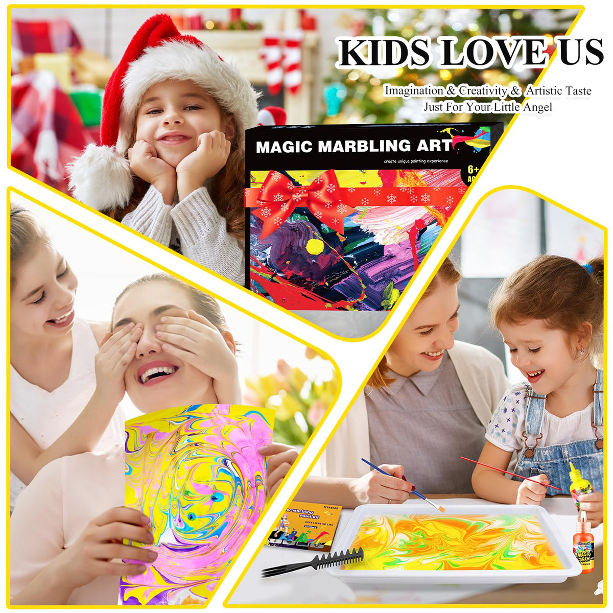 Titoclar safe non-toxic pigments reassure parents during play.