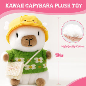 TITQWOP capybara plush hats enhance mini fashion and role-play adventures