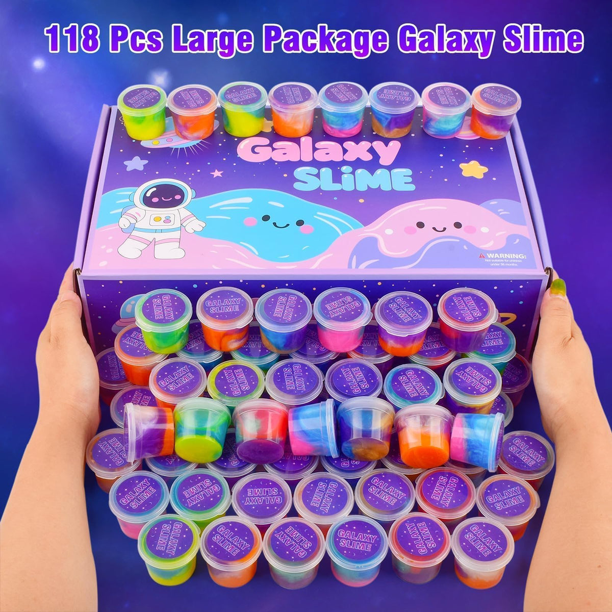 TITRITH party favors and gift bags featuring galaxy slime for celebrations.