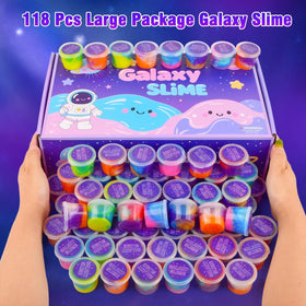 TITRITH party favors and gift bags featuring galaxy slime for celebrations.