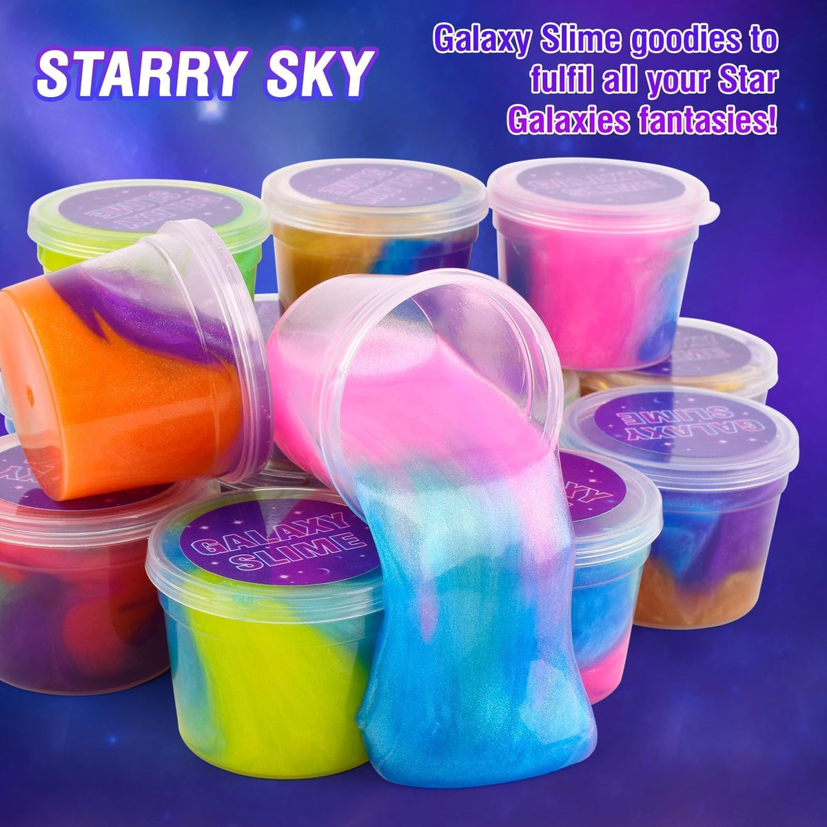 TITRITH soft non-sticky slime texture for smooth kneading and calm play sessions.