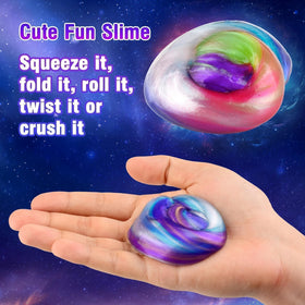 TITRITH soft non-sticky slime texture for stress relief and tactile fidgeting.