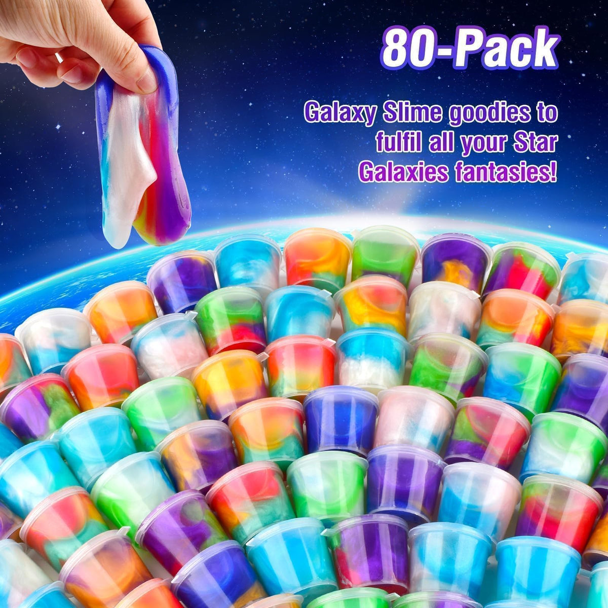 TITRITH stretchy slime play provides hours of entertainment and imaginative shaping.