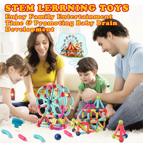 Titrot magnetic sticks creative structure supports shape exploration and spatial awareness