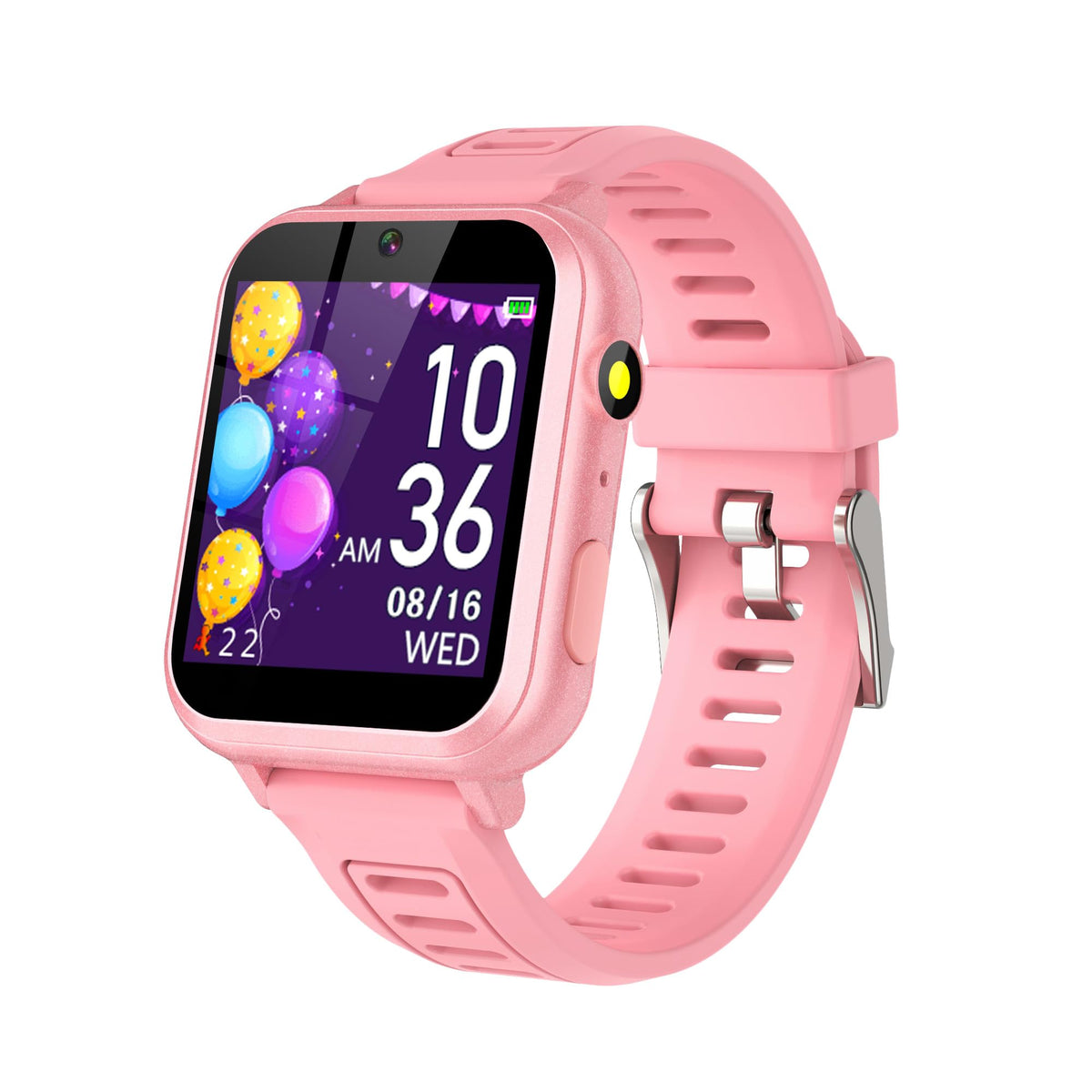 Tixpc Kids Smart Watch camera captures playful selfies and family moments.