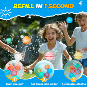 Tizikcon safety-tested balloons designed for worry-free kids' water play