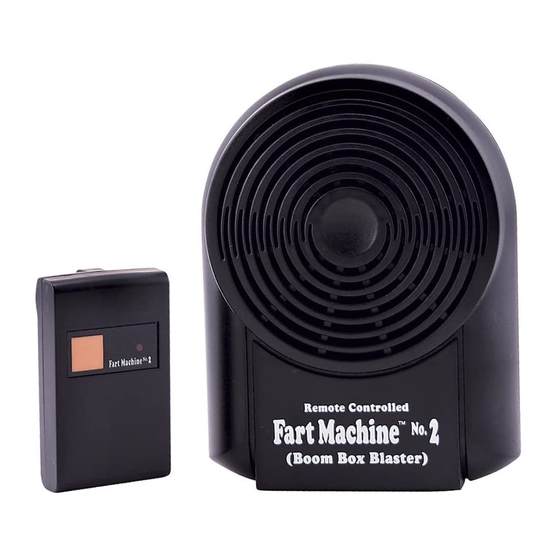 T.J. Wisemen, Inc. Fart Machine #2 enables prank delivery under chairs and more.